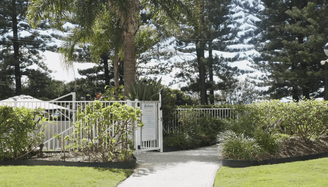 The Cashelmara grounds and front gate